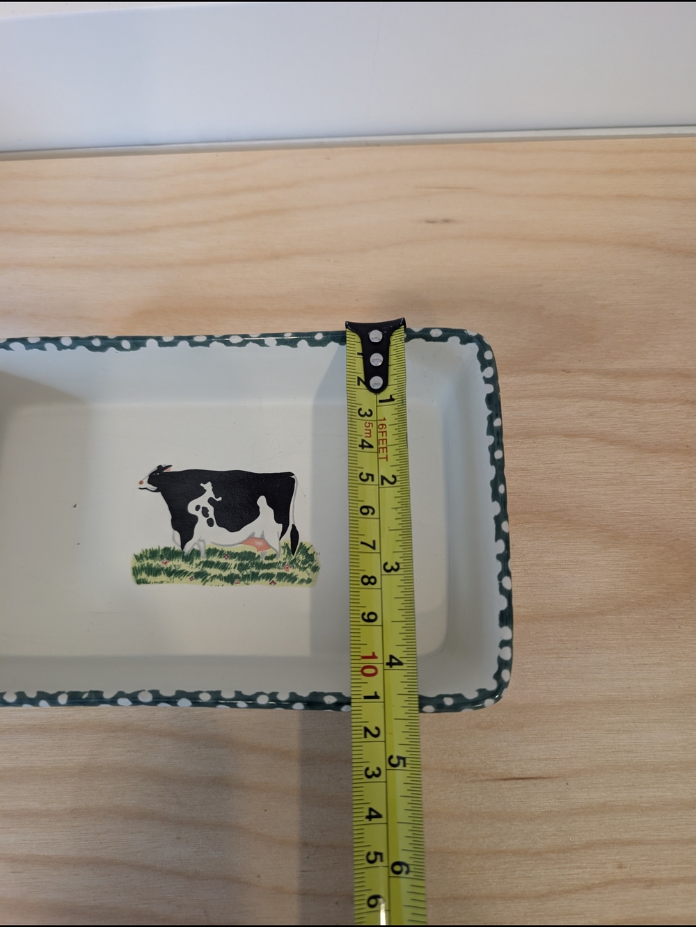 Vintage Crystolware Cow Dish — Farmhouse Cottagecore Decor - Picture 13 of 13